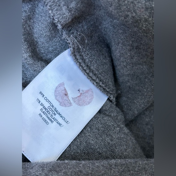 Land’s End Women’s Starfish Midrise Pants Gray MP - Picture 8 of 8